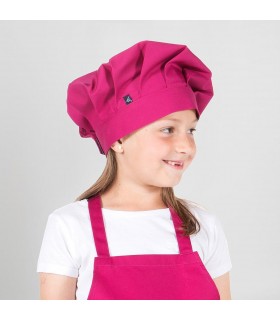 Gorro Gran Chef 4453. Niños. Garys. Fucsia