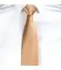 Corbata 321 sin nudo unisex. Garys. Beige