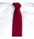 Corbata 321 sin nudo unisex. Garys. Burdeos
