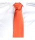 Corbata 321 sin nudo unisex. Garys. Naranja