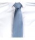 Corbata 321 sin nudo unisex. Garys. Gris Perla