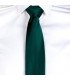 Corbata 321 sin nudo unisex. Garys. Verde botella