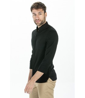 Chaqueta de hostelería de hombre 8455111 lateral Premium. Dyneke