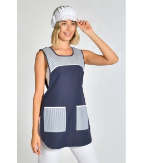 Casulla de estética combinada de mujer 8468583. lateral Dyneke