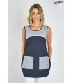 Casulla de estética combinada de mujer 8468583. Dyneke