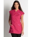 Casaca de estética de mujer 8470768 con vivos. Dyneke