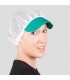Gorro 415 de rejilla con visera de color. PACK 10 Unidades. Garys. Verde