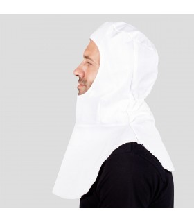 Cubrecabeza 4496 Balaclavas sarga blanca. PACK 6 Unidades. Garys, lateral