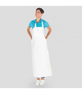 Delantal 1264 Poliuretano. Garys, blanco