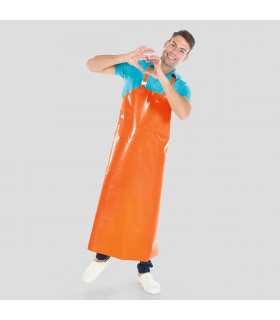 Delantal 1264 Poliuretano. Garys, naranja