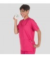 Casaca Sanitario 605. Unisex. Manga corta. Garys. Fucsia
