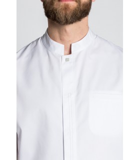 Chaqueta de hostelería para cocinero 8515700 Manga corta. cuello Dyneke