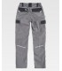 Pantalón de trabajo elástico combinado y multibolsillos WF2855. Workteam GR2
