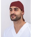 Gorro sanitario tipo pirata con cintas 111201. Eurosavoy 9