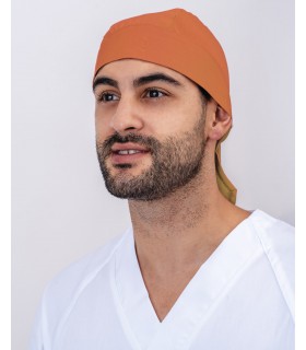 Gorro sanitario tipo pirata con cintas 111201. Eurosavoy 11