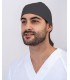 Gorro sanitario tipo pirata con cintas 111201. Eurosavoy 21