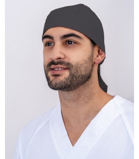 Gorro sanitario tipo pirata con cintas 111201. Eurosavoy 21