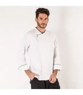 Casaca Chef 9330 100% Algodón Egipcio. Cool max. Garys