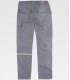 Pantalón de trabajo de tejido elástico bidireccional multibolsillos B4031. Workteam GR2