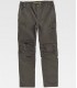 Pantalón de trabajo de tejido elástico bidireccional multibolsillos B4031. Workteam VK1