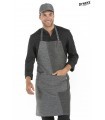 Delantal con peto de hostelería unisex 8528376 Loneta. Dyneke