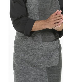 Delantal con peto de hostelería unisex 8528376 Loneta. bolsillo Dyneke