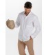 Camisa de hostelería de hombre 8571823 Mao. 2 Dyneke