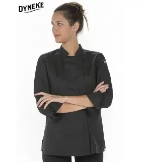 Casaca de hostelería para cocinera 8593578 Microfibra. Dyneke