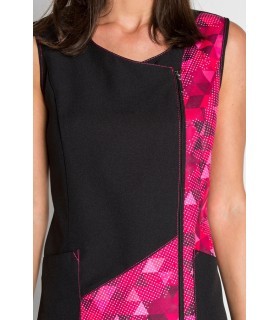Casulla bicolor de estética y servicios de mujer 8638720. Hipster. 2 Dyneke