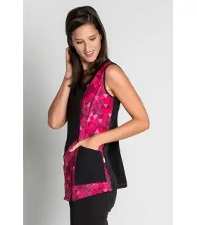 Casulla bicolor de estética y servicios de mujer 8638720. Hipster. Dyneke