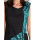 Casulla bicolor de estética y servicios de mujer 8638725. Hipster. 2 Dyneke