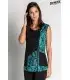 Casulla bicolor de estética y servicios de mujer 8638725. Hipster. Dyneke