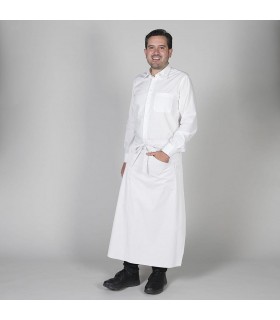 Delantal largo 191. Garys blanco