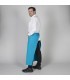 Delantal largo 191. Garys turquesa lateral