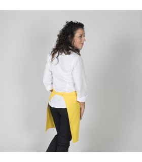 Delantal corto 117.45-B. Garys amarillo espalda