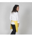 Delantal corto 117.45-B. Garys amarillo espalda
