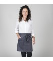 Delantal corto 117.45-B. Garys gris marengo