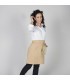 Delantal corto 117.45-B. Garys crema