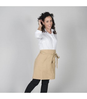 Delantal corto 117.45-B. Garys crema