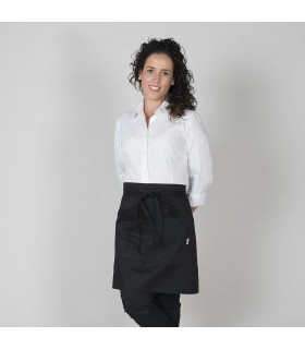 Delantal corto 117.45-B. Garys negro