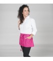 Delantal corto 120. Sin bolsillo. Garys fucsia