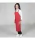 Delantal 116. Sin bolsillo. Garys rojo