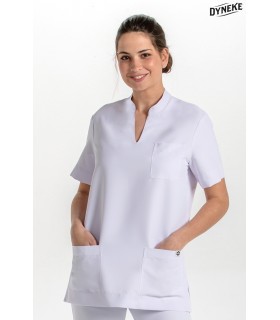 Casaca sanitaria unisex 8008570 en Microfibra. Dyneke