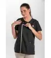 Casaca sanitaria de mujer de microfibra 8023571. 3 Dyneke