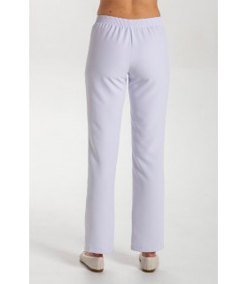 Pantalón sanitario de mujer 8056570 en microfibra. trasera Dyneke