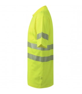 Polo de alta visibilidad de algodón 305522. Velilla3