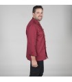Chaqueta 9061. De Caballero. Garys burdeos lateral