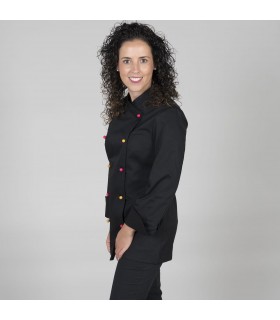 Chaqueta 9304. De Caballero. Garys negro lateral