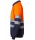Sudadera bicolor de alta visibilidad 305703. Velilla8