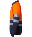 Sudadera bicolor de alta visibilidad 305703. Velilla8
